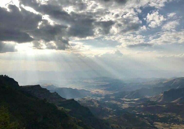 Dawn in Lalibela